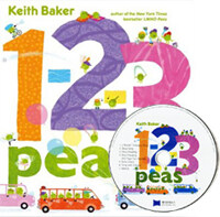 [노부영] 1-2-3 Peas (Hardcover+CD)
