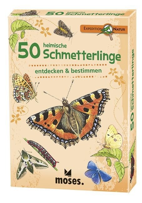 50 heimische Schmetterlinge entdecken & bestimmen, 50 Ktn. (General Merchandise)