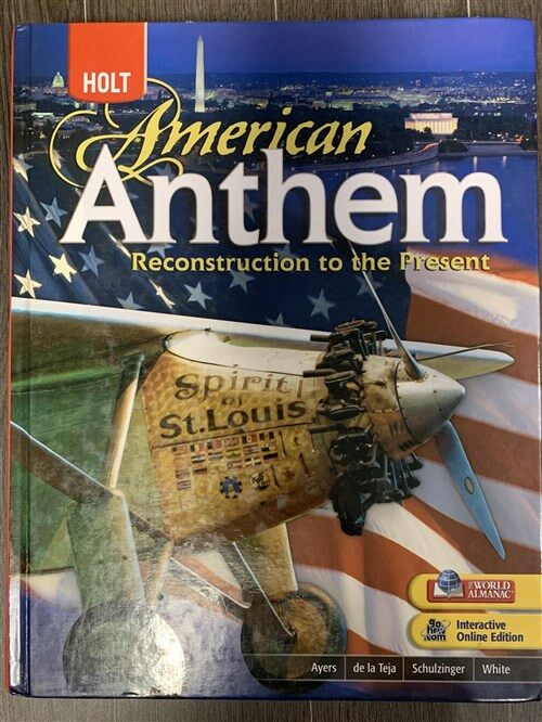 [중고] American Anthem: Reconstruction to the Present: Student Edition 2009 (Hardcover, Student)