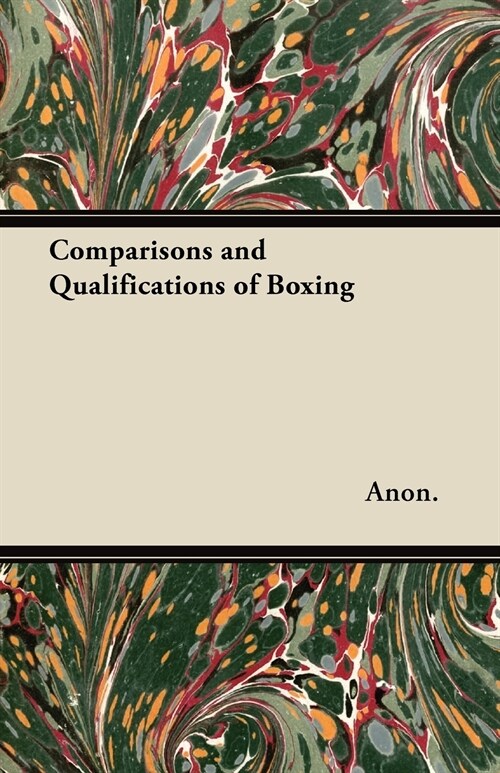 Comparisons and Qualifications of Boxing (Paperback)
