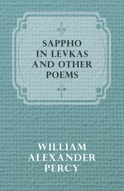 Sappho in Levkas and Other Poems (Paperback)