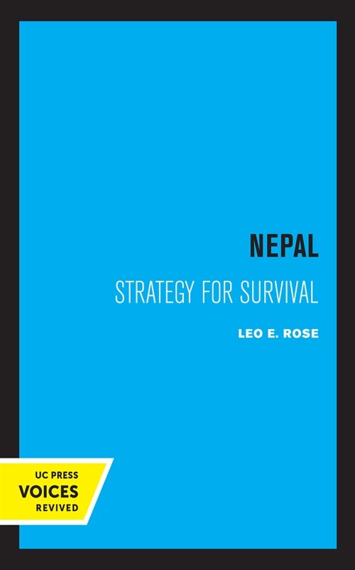 Nepal: Strategy for Survival (Hardcover)