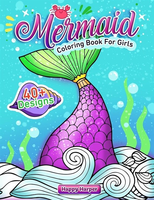 Mermaid Coloring Book (Paperback)