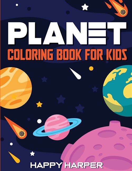 Planet Coloring Book (Paperback)