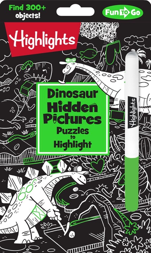 Dinosaur Hidden Pictures Puzzles to Highlight (Paperback)