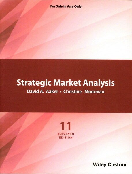 [중고] (WCS ASIA) Strategic Market ANALYSIS 11e_ASIA (Paperback)