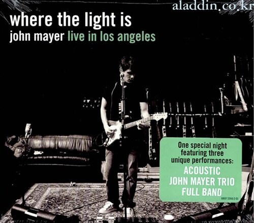 [수입] John Mayer - Where The Light Is: Live In Los Angeles