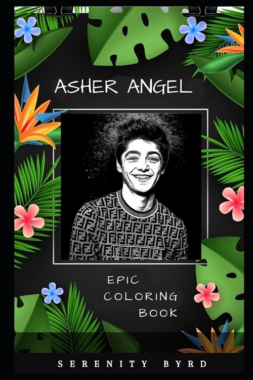 Asher Angel Epic Coloring Book: A Stress Killing Adult Coloring Book Mixed with Fun and Laughter (Paperback)