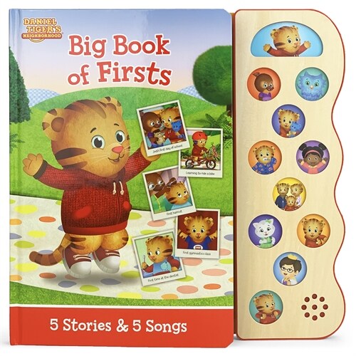 Daniel Tiger Big Book of Firsts: 5 Stories & 5 Songs (Board Books)