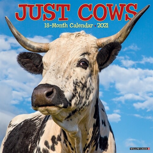 Just Cows 2021 Wall Calendar (Wall)