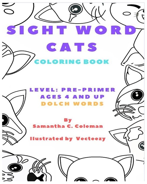 Sight Word Cats Coloring Book (Paperback)