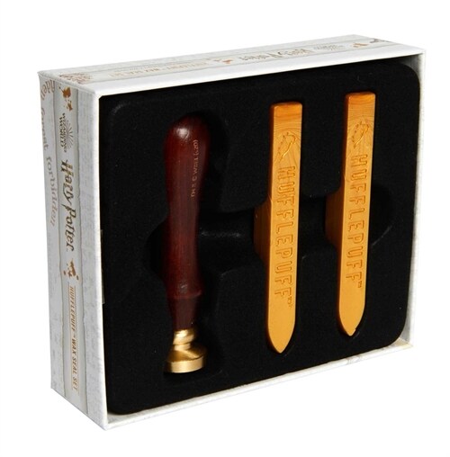 Harry Potter: Hufflepuff Wax Seal Set (Hardcover)