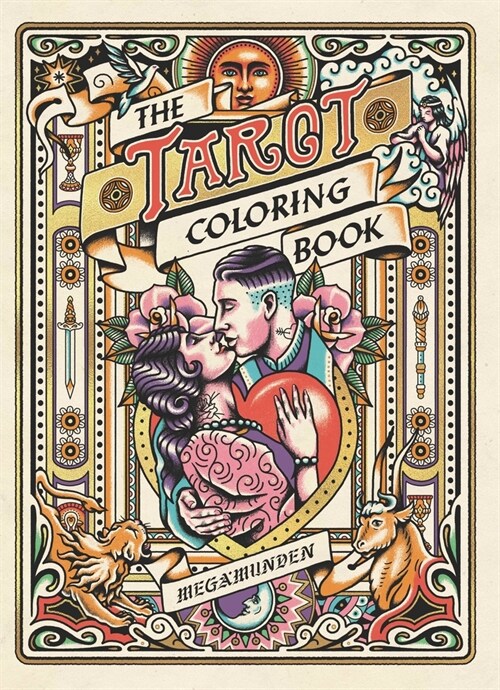 Tarot Coloring Book : A Personal Growth Coloring Journey (Paperback)