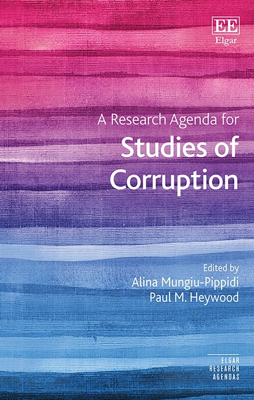 A Research Agenda for Studies of Corruption (Hardcover)