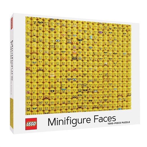 Lego Minifigure Faces 1000-Piece Puzzle (Board Games)