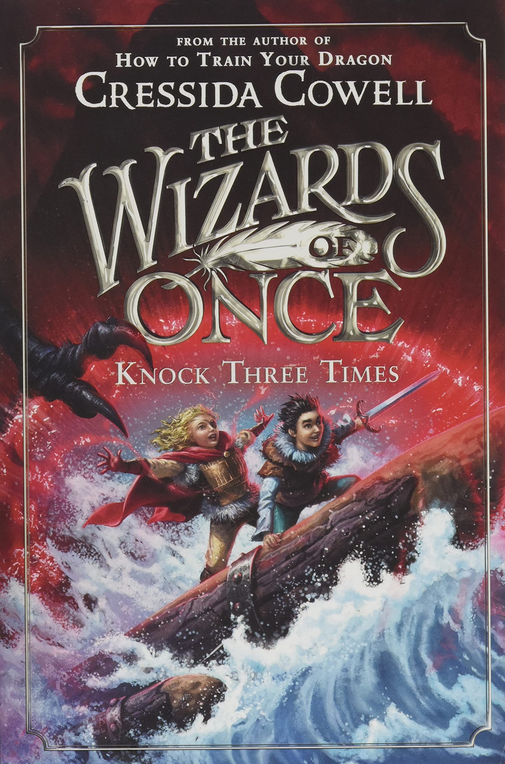 [중고] The Wizards of Once #3: Knock Three Times (Paperback)