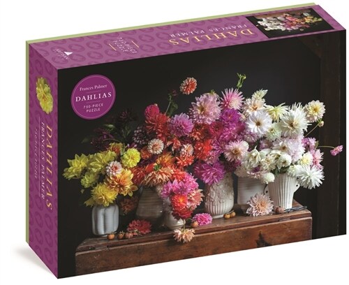 Dahlias 750-Piece Puzzle (Board Games)