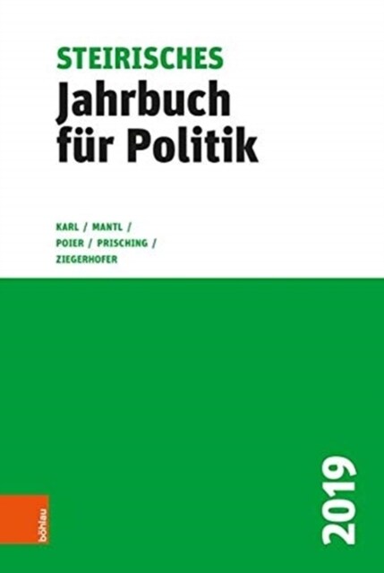 Steirisches Jahrbuch Fur Politik 2019 (Hardcover)