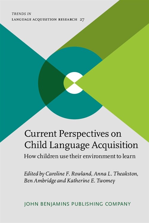 Current Perspectives on Child Language Acquisition (Hardcover)