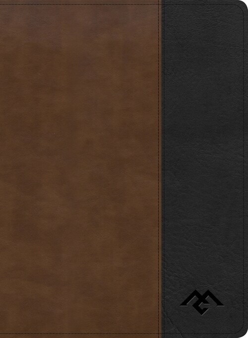 CSB Men of Character Bible, Brown/Black Leathertouch (Imitation Leather)