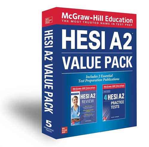 McGraw-Hill Education Hesi A2 Value Pack (Paperback, 2)