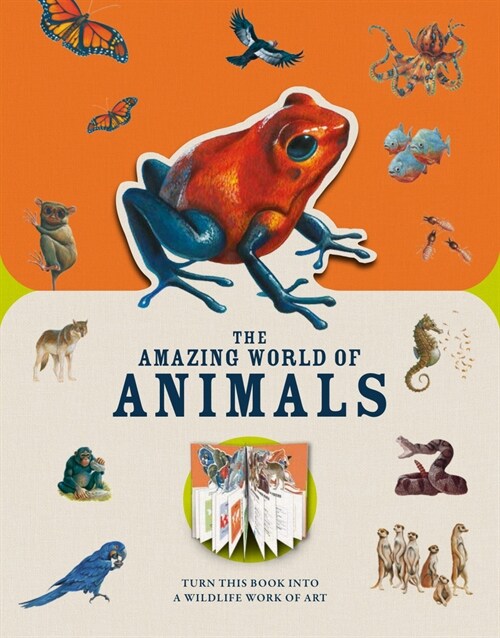 Paperscapes: The Amazing World of Animals: Turn This Book Into a Wildlife Work of Art (Hardcover)