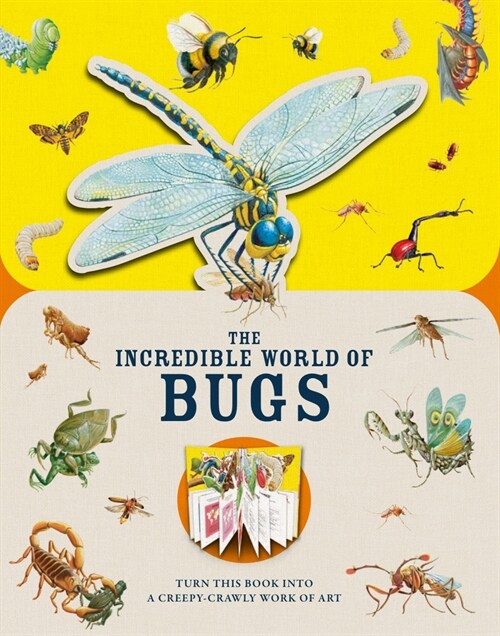Paperscapes: The Incredible World of Bugs: Turn This Book Into a Creepy-Crawly Work of Art (Hardcover)