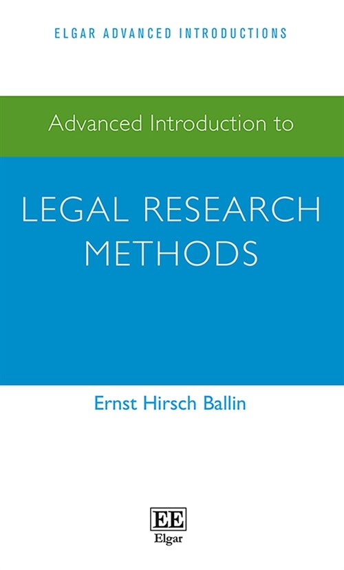 Advanced Introduction to Legal Research Methods (Hardcover)