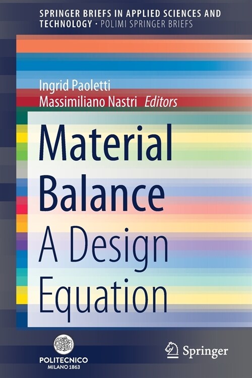 Material Balance: A Design Equation (Paperback, 2021)