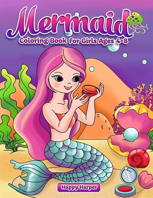 Mermaid Coloring Book (Paperback)