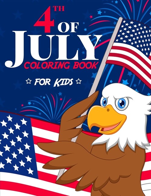 4th of July Coloring Book (Paperback)