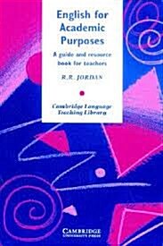 [중고] English for Academic Purposes : A Guide and Resource Book for Teachers (Paperback)