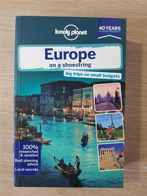 [중고] Lonely Planet: Europe on a Shoestring (Paperback, 8)