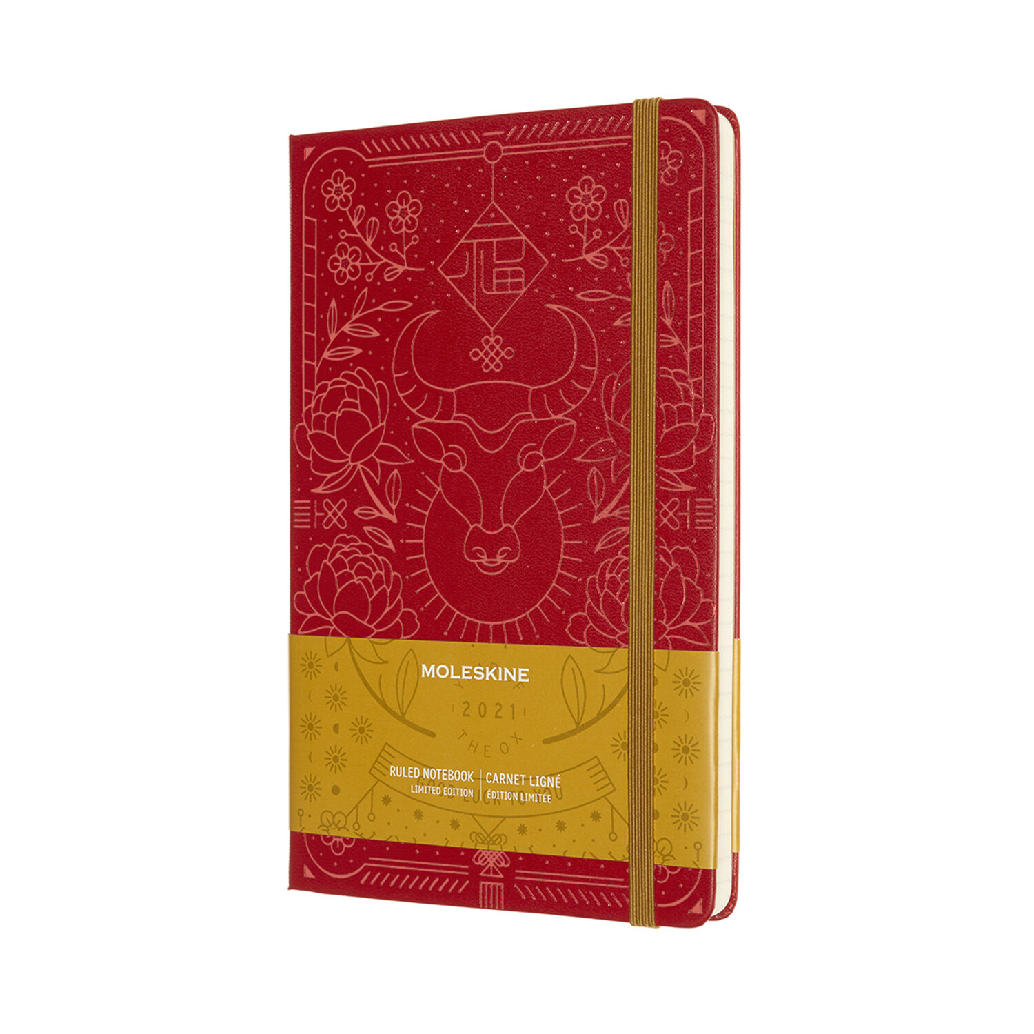 Moleskine Limited Edition Notebook Year of the Ox, Large, Red, Ruled (5 X 8.25) (Other)