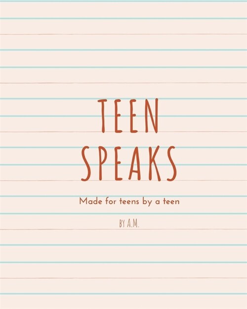 Teen Speaks (Paperback)