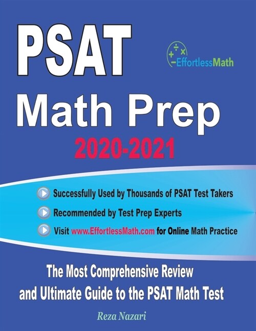 PSAT Math Prep 2020-2021: The Most Comprehensive Review and Ultimate Guide to the PSAT/NMSQT Math Test (Paperback)