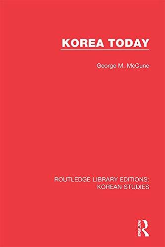 Korea Today (Paperback, 1)