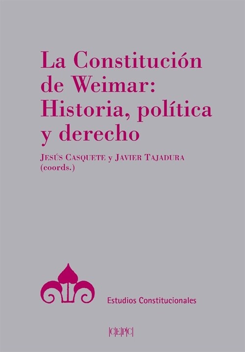 CONSTITUCION DE WEIMAR,LA (Book)