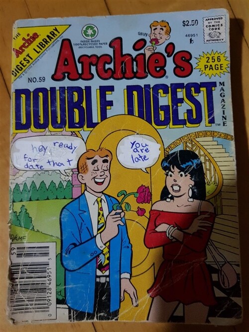 [중고] ARCHIES DOUBLE DIGEST