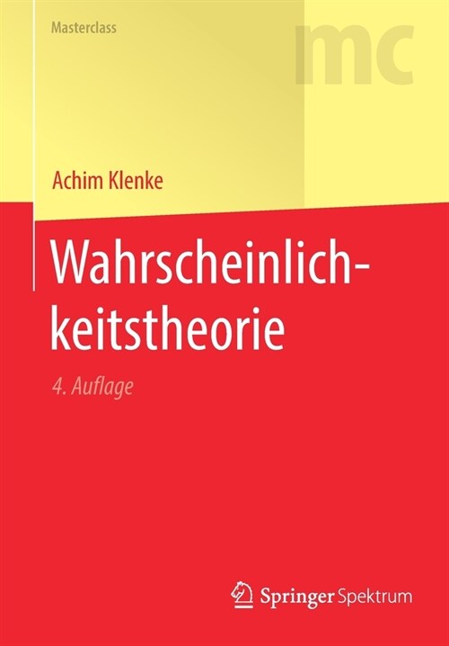 Wahrscheinlichkeitstheorie (Paperback, 4, 4., Uberarb. U.)