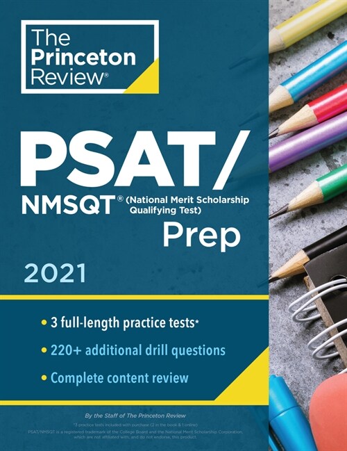 [중고] Princeton Review Psat/NMSQT Prep, 2021: 3 Practice Tests + Review & Techniques + Online Tools (Paperback)
