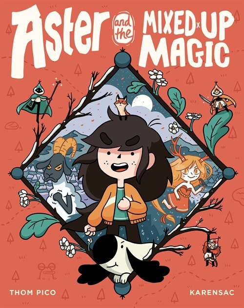 Aster and the Mixed-Up Magic: (A Graphic Novel) (Library Binding)