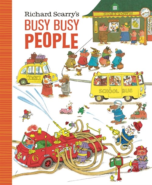 Richard Scarrys Busy Busy People (Board Books)