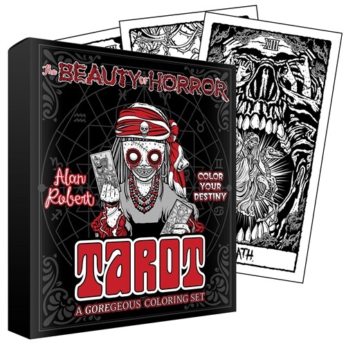 The Beauty of Horror: Color Your Destiny Tarot Deck (Other)