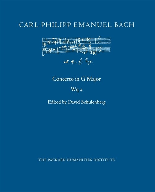 Concerto in G Major, Wq 4 (Paperback)