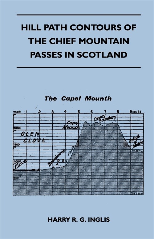 Hill Path Contours of the Chief Mountain Passes in Scotland (Paperback)