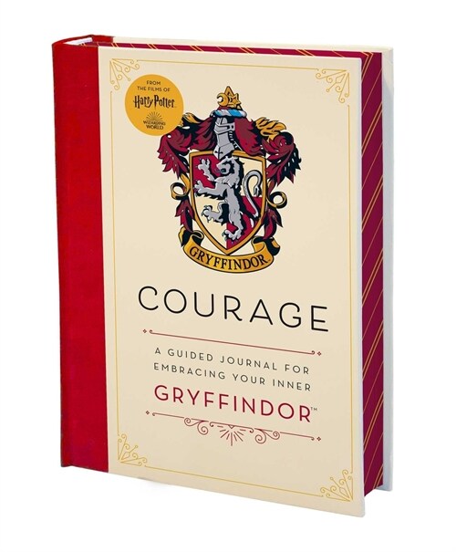 Harry Potter: Courage: A Guided Journal for Embracing Your Inner Gryffindor (Hardcover)