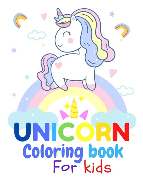 UNICORN Coloring Book For Kids: A Coloring Book with Magical Unicorns, Beautiful images (Paperback)