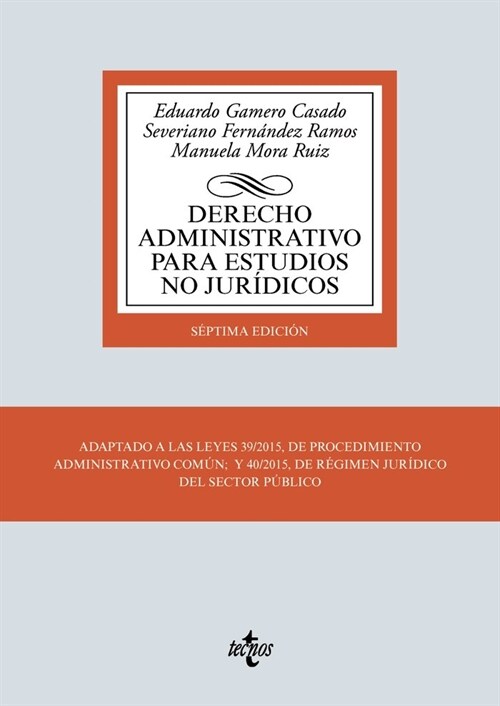 DERECHO ADMINISTRATIVO PARA ESTUDIOS NO JURIDICOS (Book)
