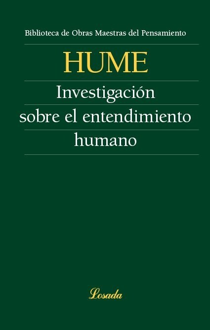 INVESTIGACION SOBRE EL ENTENDIMIENTO HUMANO (Book)